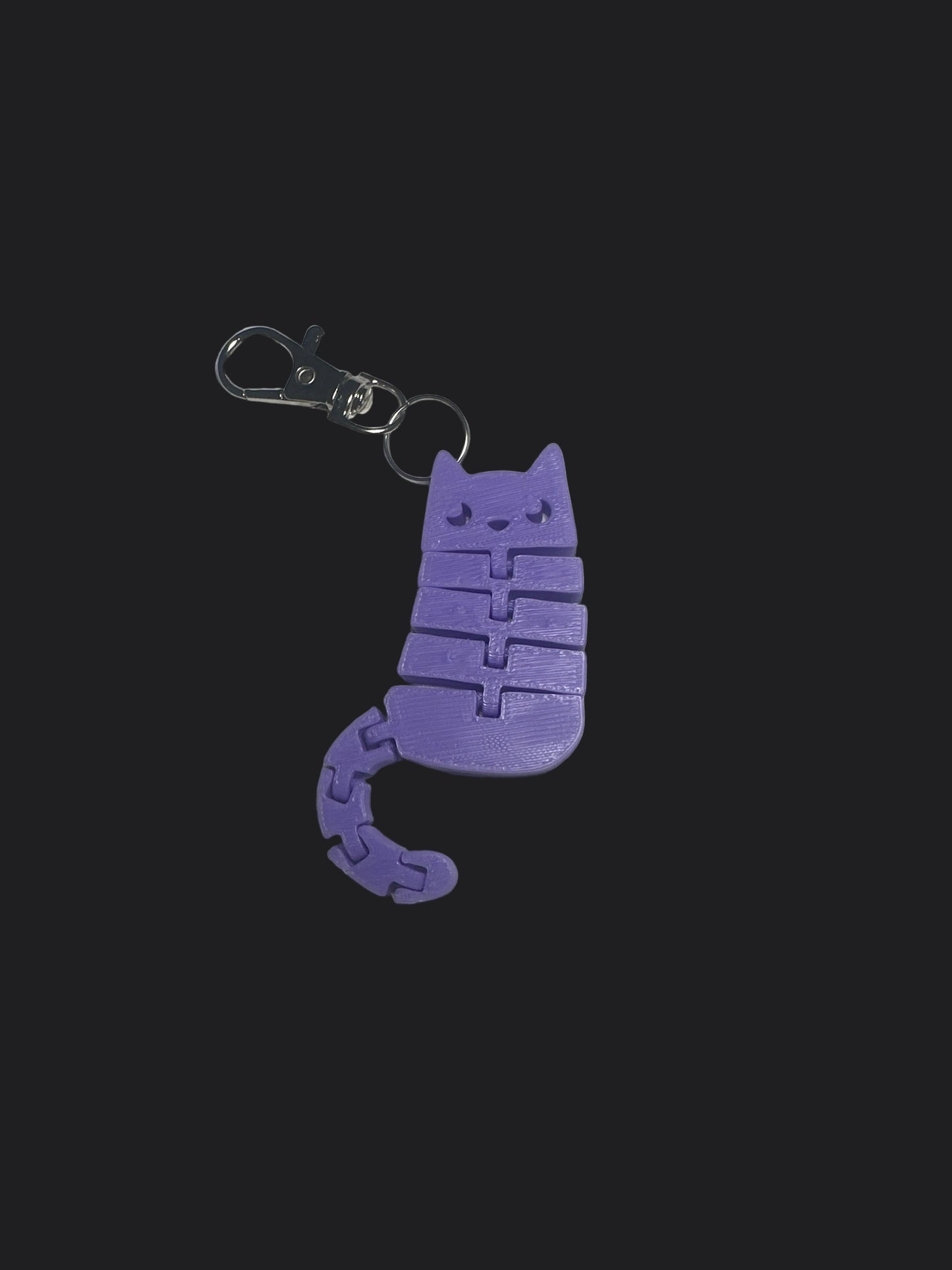 Flexi cat key-chain