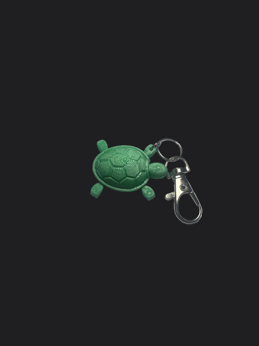 Mini turtle keychain