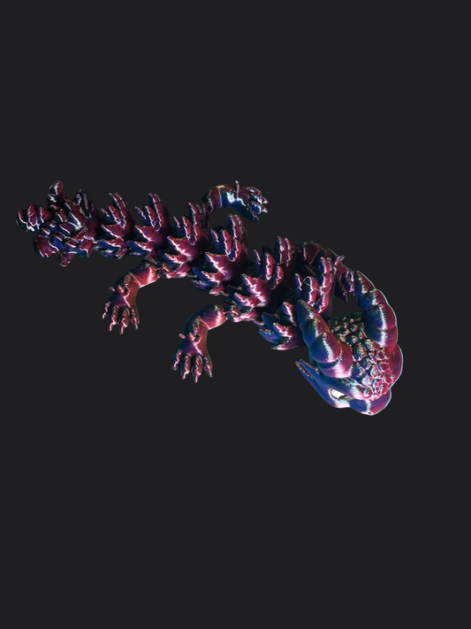 Bristleback dragon multicolor
