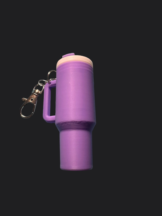 Chap stick cup key-chain