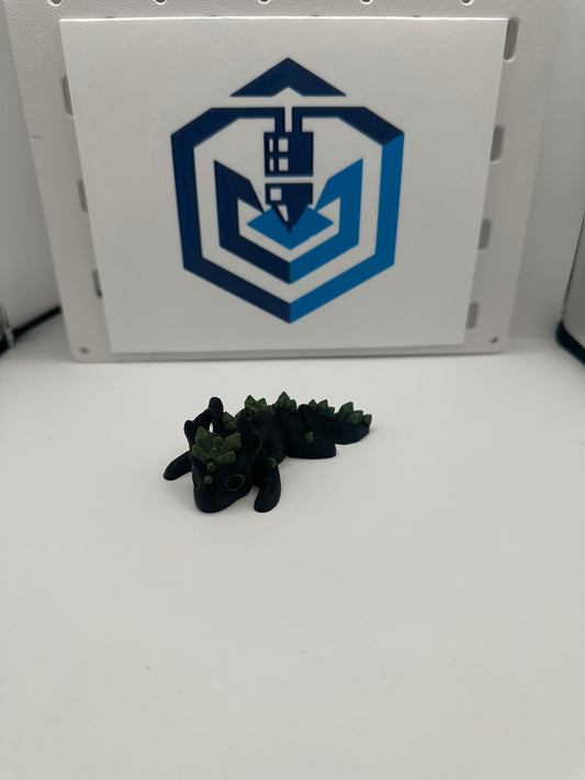 Crystal dragon mini black/green