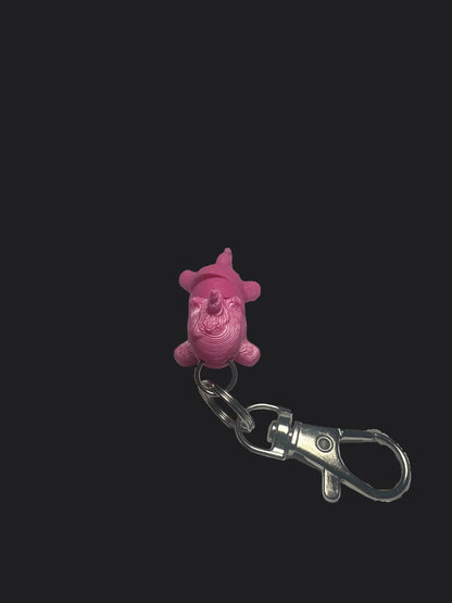 Mini flexi unicorn keychain