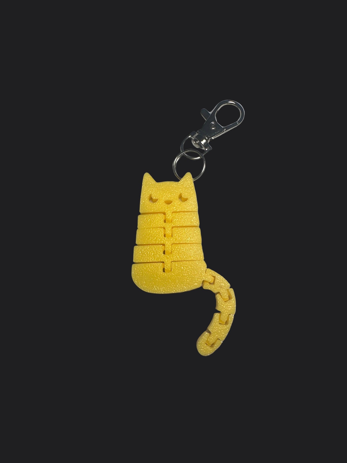 Flexi cat key-chain