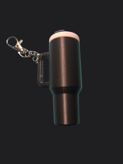 Chap stick cup key-chain