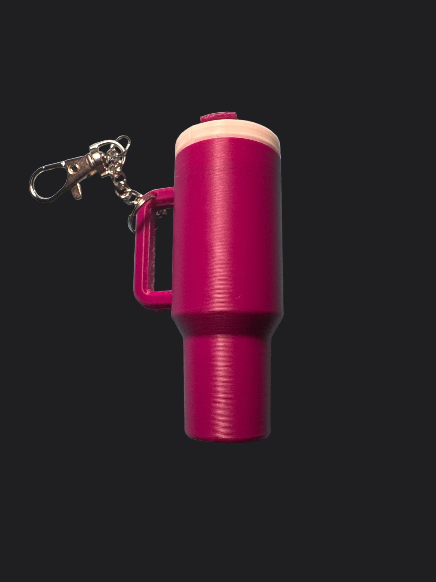 Chap stick cup key-chain