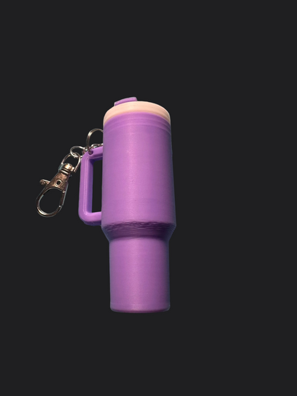 Chap stick cup key-chain