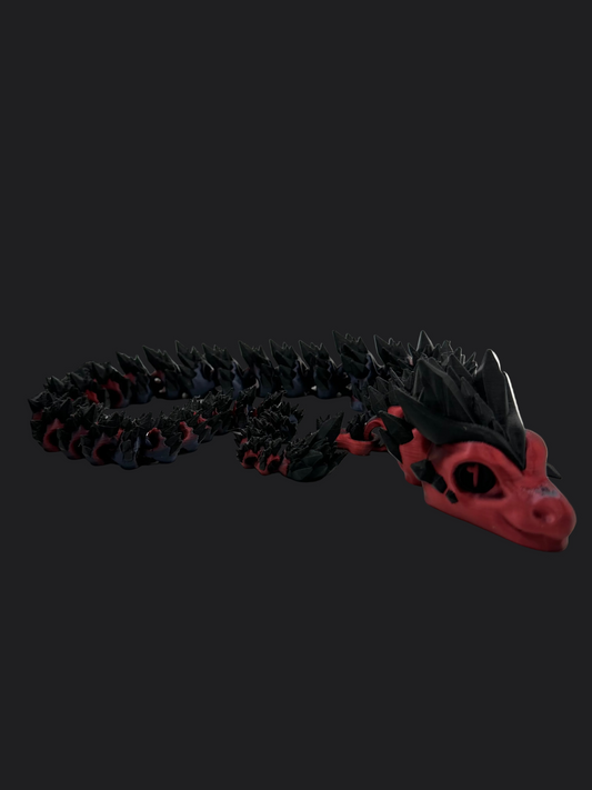 red/black crystal dragon